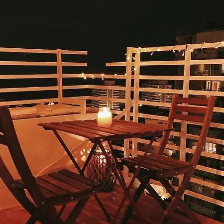 Centric Flat Level 17 With Panoramic Terrace Overlooking The Sea